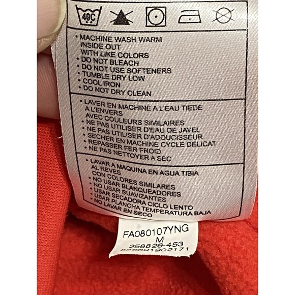 Vintage Nike ACG Jacket Women Medium Red Full Zip Therma Fit Fleece Gorpcore Y2K - Picture 8 of 11